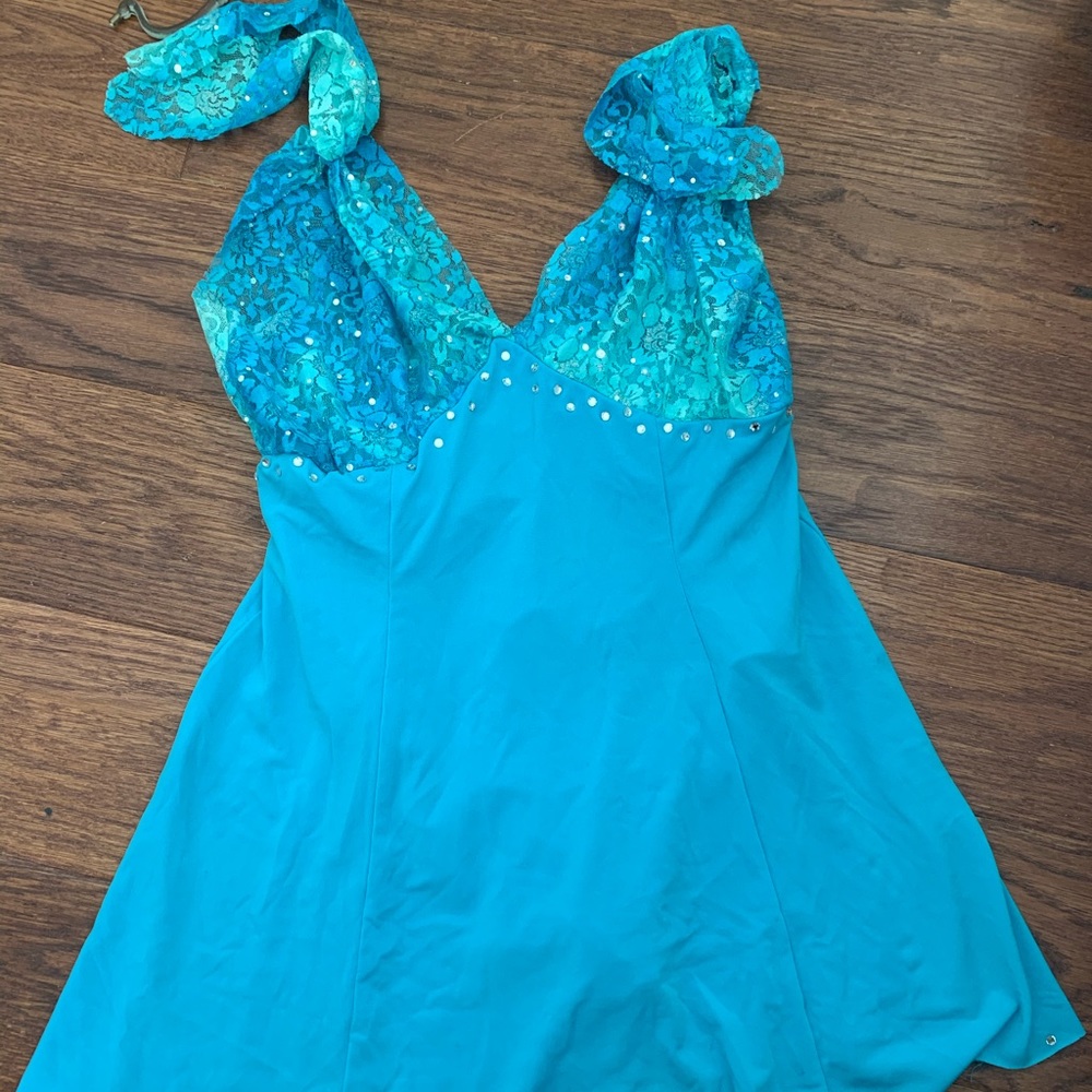 Blue dress costume
